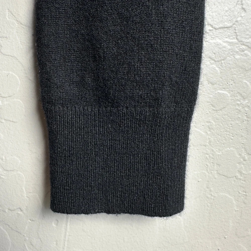 Everlane Cashmere V-Neck Long Black Cardigan Women’s - Small